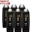 京都 小川珈琲 炭焼珈琲 無糖(1000ml 6本入)【小川珈琲店】 アイスコーヒー リキッドコーヒー ブラック コーヒー