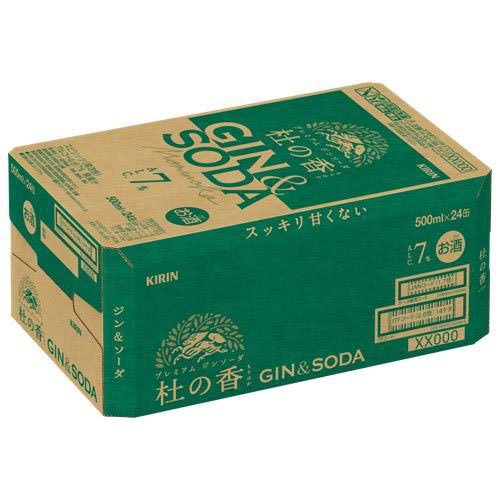楽天24 ドリンク館のKIRIN Premium ジンソーダ 杜の香(500ml×24本)｜アングル2