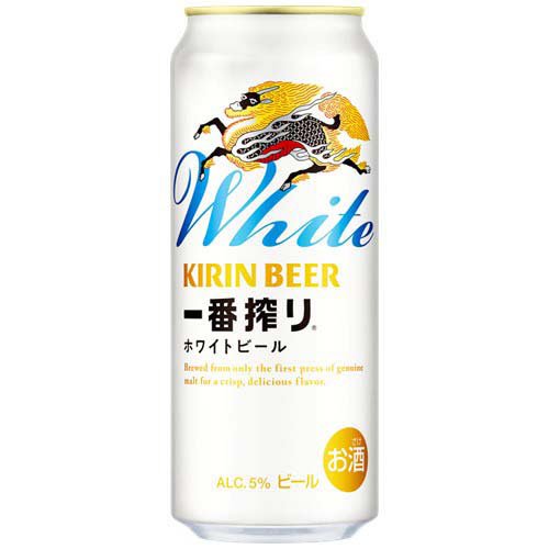 キリン一番搾り ホワイトビール(500ml×24本)【一番搾り】