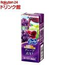 バヤリース ホテルブレックファースト グレープ100 紙パック(200ml*24本入)