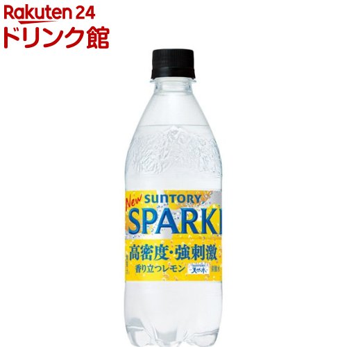 サントリー天然水スパークリング レモン 炭酸水(500ml*24本)【サントリー天然水】[炭酸水]のサムネイル