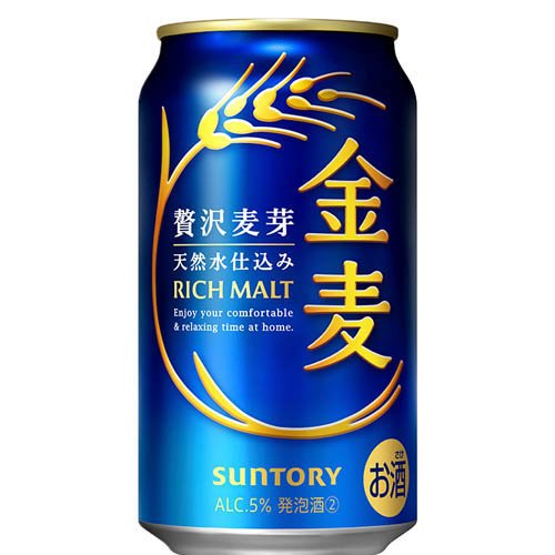 【発泡酒】サントリー 金麦(24本入×3セット(1本350ml))【金麦】[発泡酒] soukaidrink-10017446 楽天24 ドリンク館 サンプル画像2