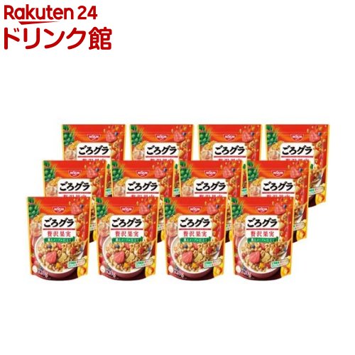 【訳あり】ごろグラ 贅沢果実(320g×12セット)【ごろっとグラノーラ】 【訳あり】ごろグラ 贅沢果実(320g×12セット)【ごろっとグラノーラ】