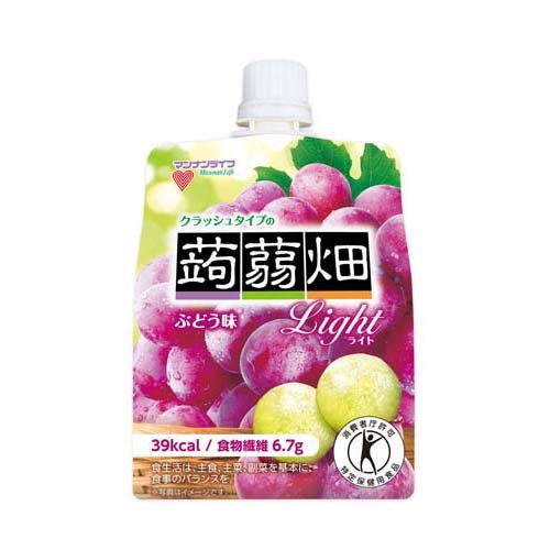 クラッシュタイプの蒟蒻畑ライト ぶどう味(6個入×5セット(1個150g))【蒟蒻畑】[こんにゃくゼリー 食物繊維 低カロリー 特保 整腸] soukaidrink-10022297 楽天24 ドリンク館 サンプル画像2