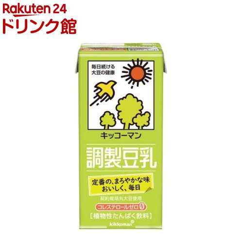 キッコーマン 調製豆乳 1L*6本入 【キッコーマン】[たんぱく質]