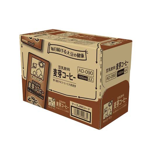 キッコーマン 豆乳飲料 麦芽コーヒー(1L*6本入)【キッコーマン】[たんぱく質]