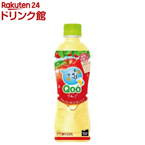 ミニッツメイド Qoo りんご PET 425ml*24本入 【ミニッツメイド】[野菜・果実飲料]