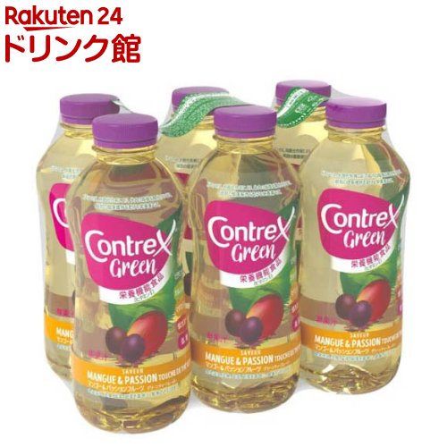 コントレックスグリーン マンゴー＆パッションフルーツ(750ml×6本)