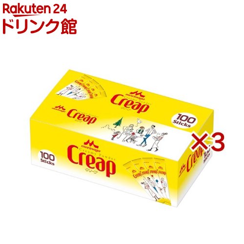 クリープ スティック(100本入×3セット(1本3g))【クリープ】[Creap 常温保存 ちょい足し 小分け 大容量]のサムネイル