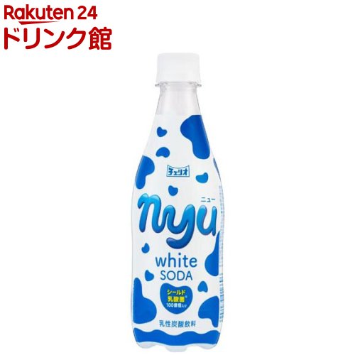【訳あり】nyuホワイトソーダ(430ml×24本)【チェリオ】