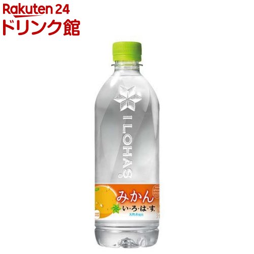 い・ろ・は・す みかん PET(540ml*24本入)【いろはす(I LOHAS)】[水 ミネラルウォーター]のサムネイル