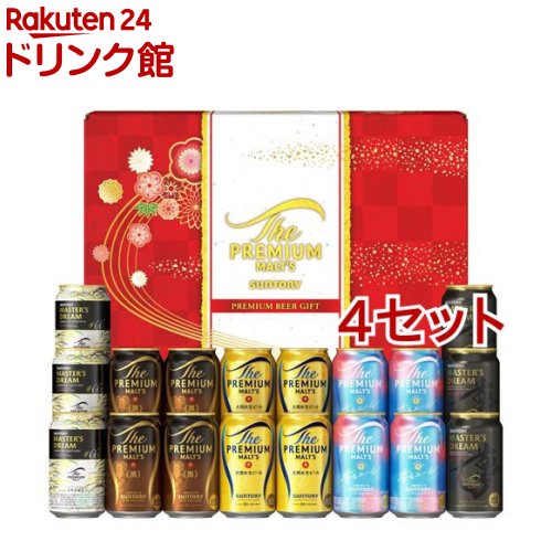 ザ・プレミアム・モルツ ビールギフトセット VK5S(18本入×4セット(1本350ml))【ザ・プレミアム・モルツ(プレモル)】のサムネイル