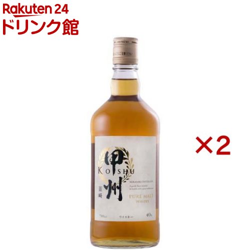 甲州韮崎ウイスキー ピュアモルト モルト原酒100%(700