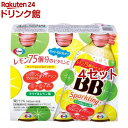 チョコラBBスパークリング キウイ＆レモン味 栄養機能食品(ナイアシン)(140ml*6本入*4セット)