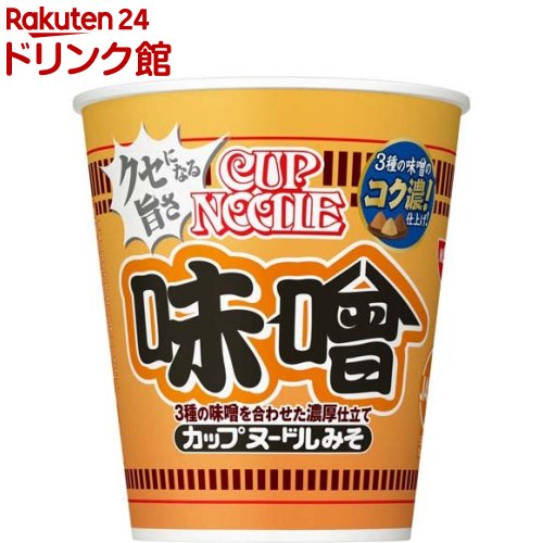 日清 カップヌードル 味噌 ケース(82g*20食入)【カップヌードル】[インスタントカップ麺 即席ラーメン 防災 日清食品]