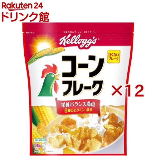 ケロッグ コーンフレーク 袋(180g×12セット)