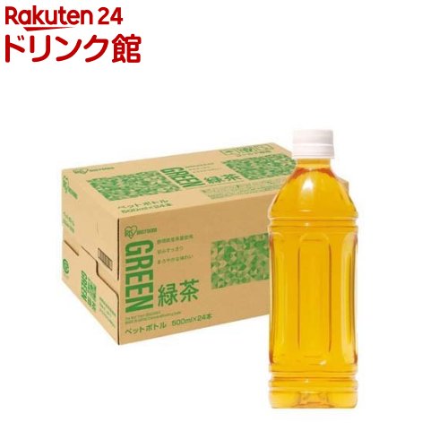 アイリス 緑茶 ラベルレス(500ml*24本入)