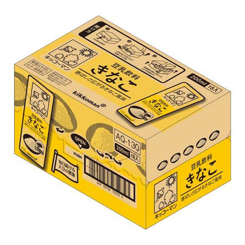 豆乳飲料 きなこ(200ml×18本)【キッコ...の紹介画像2