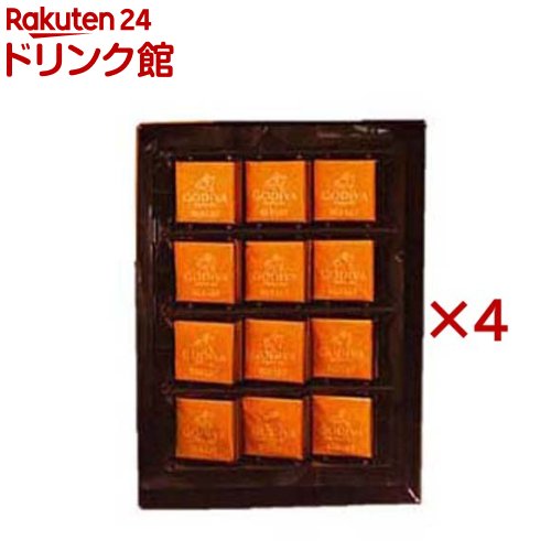 ゴディバ カレ ミルクチョコレート 36枚入(190g×4セット)【ゴディバ(GODIVA)】