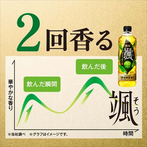 【訳あり】アサヒ 颯(そう) 緑茶 ペットボトル(620ml*24本入)【颯】[お茶 緑茶] 3