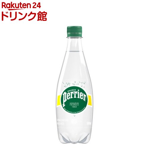 ペリエ(500ml×24本)[水(鉱水) 炭酸 硬度 ミネラルウォーター] soukaidrink-10028638 楽天24 ドリンク館 パッケージ画像