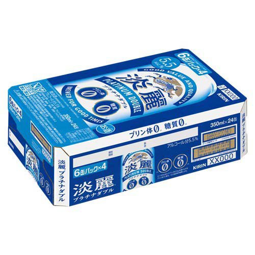 キリン 淡麗プラチナダブル(350ml*24本)【淡麗プラチナダブル】[発泡酒 糖質ゼロ プリン体ゼロ] soukaidrink-10009636 楽天24 ドリンク館 サンプル画像2