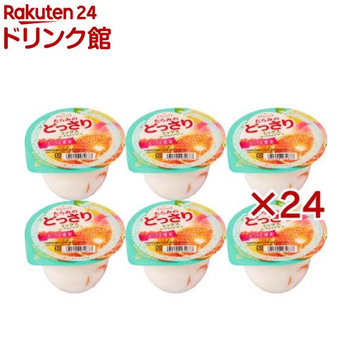 たらみのどっさり ゼリー ミックスヨーグルトデザート(6個×4セット(1個230g))【どっさりシリーズ】[た..