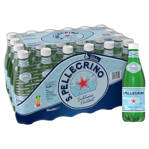 サンペレグリノ(500ml×24本)[水(鉱水) 炭酸 硬度 微炭酸 ミネラルウォーター] soukaidrink-10028637 楽天24 ドリンク館 サンプル画像2