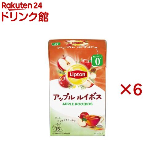 楽天楽天24 ドリンク館リプトン ヘルシースタイル アップルルイボス ティーバッグ（15包×6セット）【リプトン（Lipton）】