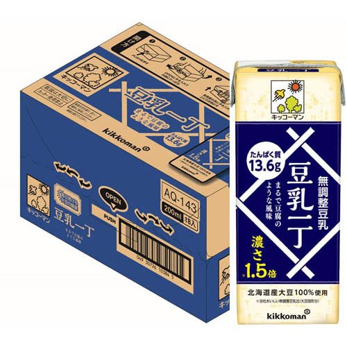 豆乳一丁(18本入×2セット(1本200ml))【キッコーマン】 2