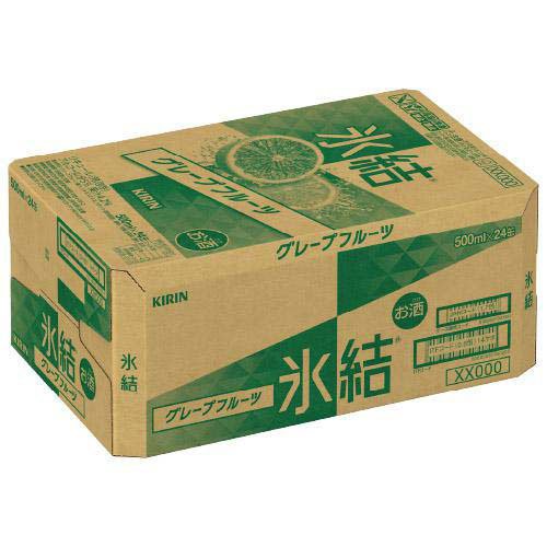 キリン 氷結 グレープフルーツ(24本×2セット(1本500ml))【氷結】 soukaidrink-10018954 楽天24 ドリンク館 サンプル画像2