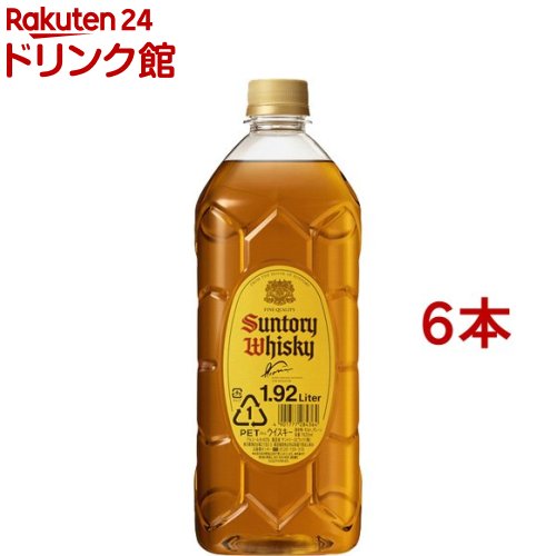 サントリー ウイスキー 角瓶 ペット 1.92L*6本セット 