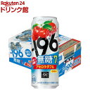 サントリー -196 無糖 アセロラダブル 缶(500ml×24本)