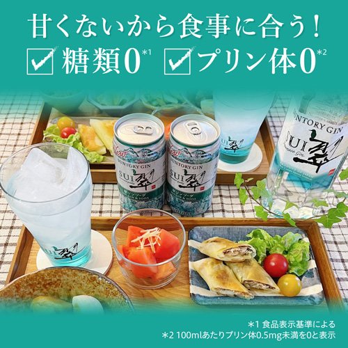 サントリー ジン 翠 SUI(700ml*12本セット) soukaidrink-10011777 楽天24 ドリンク館 サンプル画像3