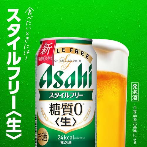 アサヒ スタイルフリー 〈生〉 缶(350ml*96本セット)【アサヒ スタイルフリー】[アサヒビール/発泡酒/スタイルフリー] soukaidrink-10009398 楽天24 ドリンク館 サンプル画像2