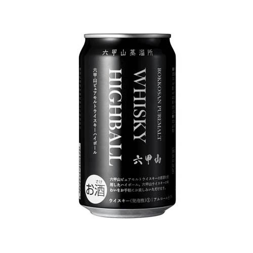 六甲山ピュアモルトウイスキーハイボール(24本入×2セット(1本350ml))