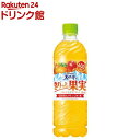 サントリー天然水 きりっと果実 オレンジ＆マンゴー(600ml 24本入)【サントリー天然水】