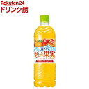 サントリー天然水 きりっと果実 オレンジ&マンゴー(600ml×24本入)【サントリー天然水】
