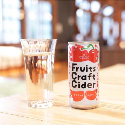 フルーツクラフトサイダー サクランボ(200ml×30本入)【SUN&LIV　YAMAGATA】