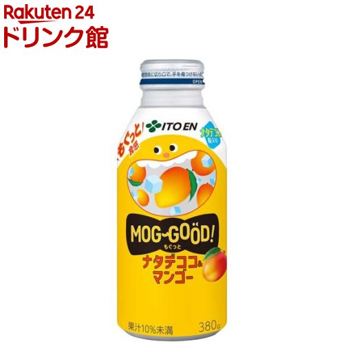 伊藤園 もぐっと食感 ナタデココ＆マンゴー MOG-GOOD(380g×24本)