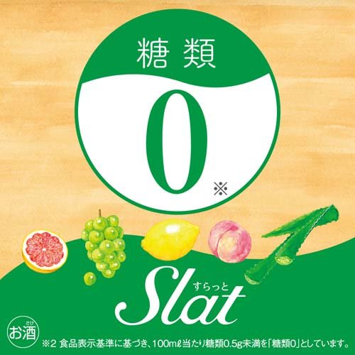 アサヒ Slat(すらっと) シャルドネサワー 缶(350ml*24本入)【アサヒSlat（すらっと）】[アサヒビール/チューハイ/スラット] soukaidrink-10010493 楽天24 ドリンク館 サンプル画像3