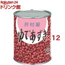 井村屋 ゆであずき2号缶(1000g×12セット)【井村屋】