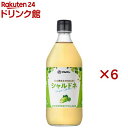 リンゴ酢仕立ての白ぶどう シャルドネ(500ml×6セット)【マルカン酢】