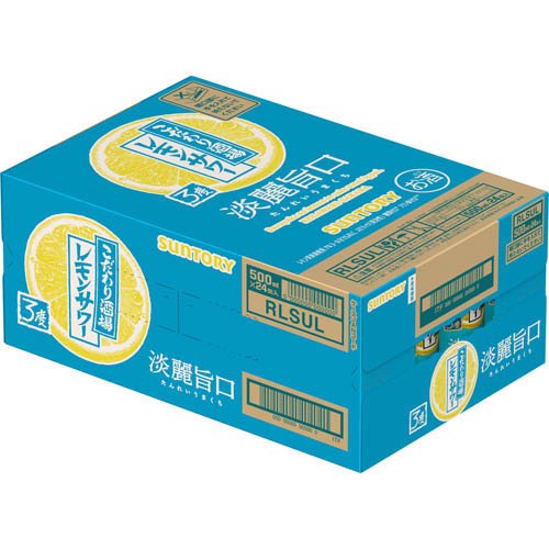こだわり酒場のレモンサワー 淡麗旨口 缶(500ml×24本)