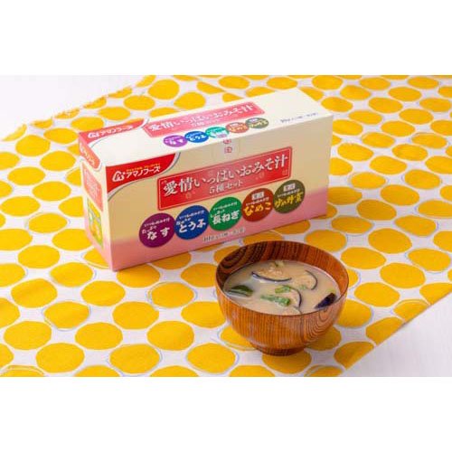 アマノフーズ 愛情いっぱいおみそ汁 5種セット(10食入×3セット)【アマノフーズ】 soukaidrink-10018402 楽天24 ドリンク館 サンプル画像3