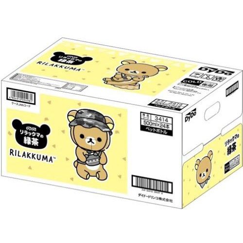 ダイドー リラックマの緑茶(500ml*24本入)【ダイドー】