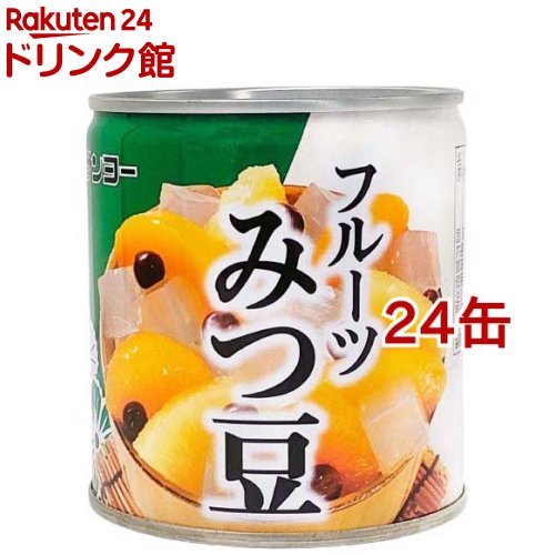 サンヨー フルーツみつ豆 EO5号(295g*24缶セット) サンヨー フルーツみつ豆 EO5号(295g*24缶セット)