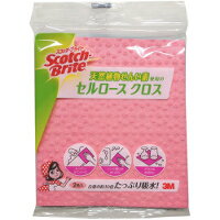 Scotch Brite(スコッチブライト) セルロース クロス ピンク&ブルー 2色入 