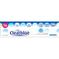 【第2類医薬品】【メール便発送送料無料】OMRON オムロン クリアブルー 妊娠検査薬 1回用 [オムロンヘルスケア]