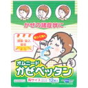 【3980円以上で送料無料(沖縄を除く)】テイコクファルマケア オムニードかぜペッタン 胸サイズ 鼻ケア用 12枚
